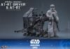 Movie Masterpiece Imperial Remnant AT RT Driver & AT RT 1/6 Star Wars The Mandalorian | Hot Toys Figure
