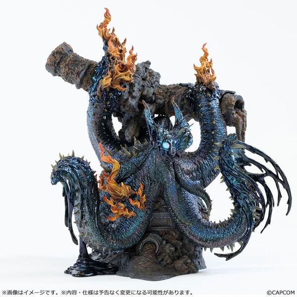 Capcom Figure Builder Creator's Model Nu Udra Hell Flame Octopus Monster Hunter Wilds | Capcom Figure