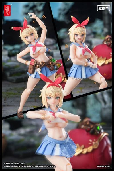 RPGEX-06 Adventurer Snail 1/12 Snail Shell Action Figure