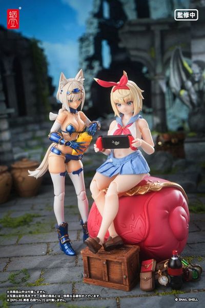 RPGEX-06 Adventurer Snail 1/12 Snail Shell Action Figure