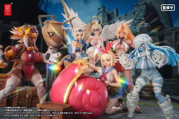 RPGEX-06 Adventurer Snail 1/12 Snail Shell Action Figure