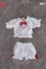 Puff Sleeves Loungewear White - DOLL ACCESSORY | Snail Shell Goods