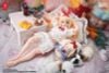 Puff Sleeves Loungewear White - DOLL ACCESSORY | Snail Shell Goods