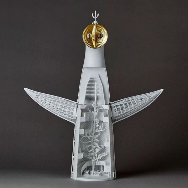 ARTPLA Tower of the Sun 1/200 - Tower of the Sun | Kaiyodo Plastic Model