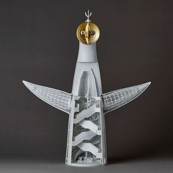 ARTPLA Tower of the Sun 1/200 - Tower of the Sun | Kaiyodo Plastic Model
