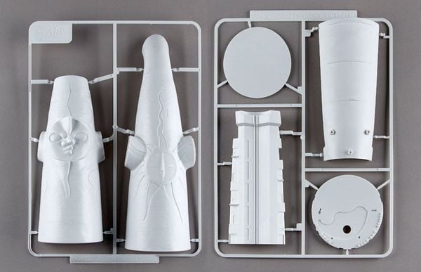 ARTPLA Tower of the Sun 1/200 - Tower of the Sun | Kaiyodo Plastic Model