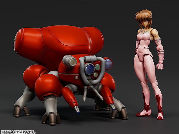 PLAMAX minimum factory MF-94 Motoko Kusanagi with Fuchikoma 1/20 Ghost in the Shell Series | Max Factory Plastic Model
