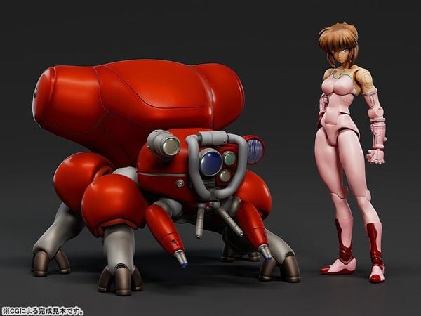 PLAMAX minimum factory MF-94 Motoko Kusanagi with Fuchikoma 1/20 Ghost in the Shell Series | Max Factory Plastic Model