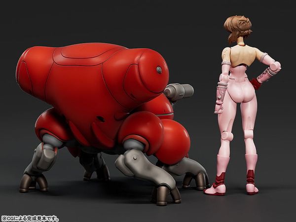 PLAMAX minimum factory MF-94 Motoko Kusanagi with Fuchikoma 1/20 Ghost in the Shell Series | Max Factory Plastic Model