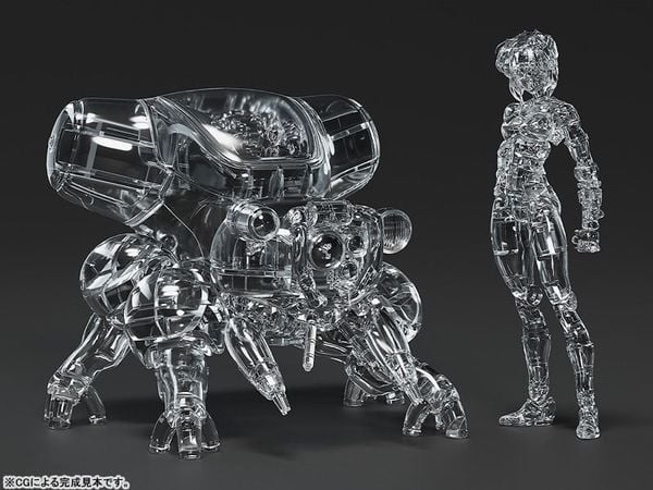 PLAMAX minimum factory MF-96 Motoko Kusanagi Thermoptic Camouflage Ver. 1/20 Plastic Model - Ghost in the Shell Series | Max Factory Plastic Model