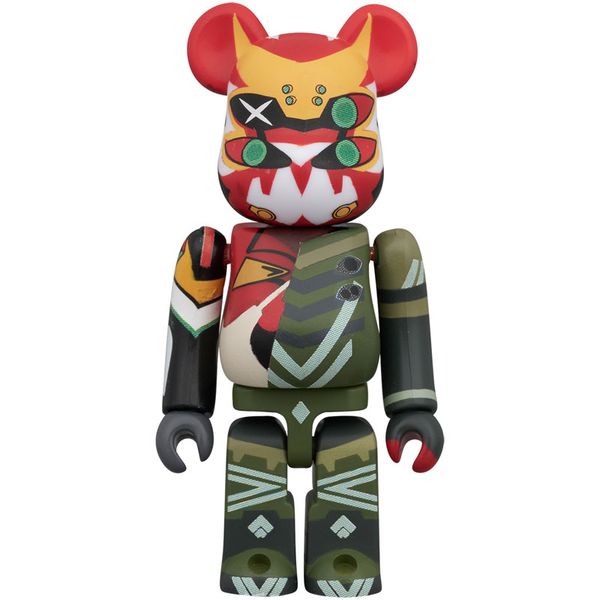 BE@RBRICK 2PCS SET EVA 02 Alpha EVA Type 08 Beta Improvised Combat Configuration Evangelion Series | Medicom Toy Figure