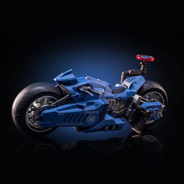 Chang An Wei Mecha Motorcycle Civil Police Type Posable Figure - Chang An Wei | MOSHOWTOYS Figure
