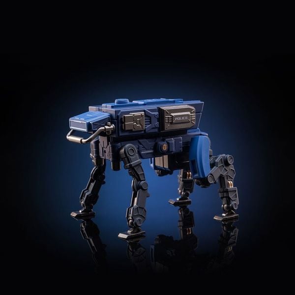 Posable Figure Chang An Wei Mecha / Motorcycle Civil Police Type - Chang An Wei | MOSHOWTOYS Figure