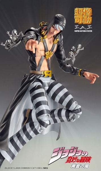 Super Action Statue Risotto Nero - JoJo's Bizarre Adventure Part.V Golden Wind | Medicos Entertainment Figure