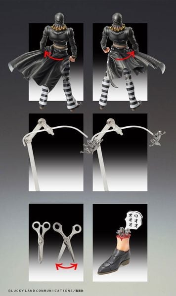 Super Action Statue Risotto Nero - JoJo's Bizarre Adventure Part.V Golden Wind | Medicos Entertainment Figure