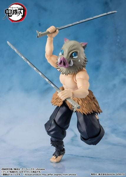S.H.Figuarts Inosuke Hashibira - Demon Slayer Kimetsu no Yaiba | BANDAI SPIRITS Figure