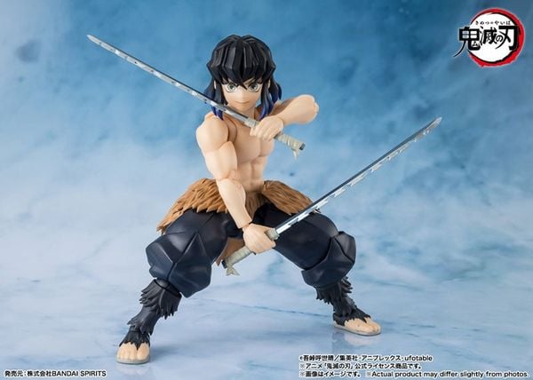S.H.Figuarts Inosuke Hashibira - Demon Slayer Kimetsu no Yaiba | BANDAI SPIRITS Figure