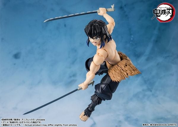 S.H.Figuarts Inosuke Hashibira - Demon Slayer Kimetsu no Yaiba | BANDAI SPIRITS Figure