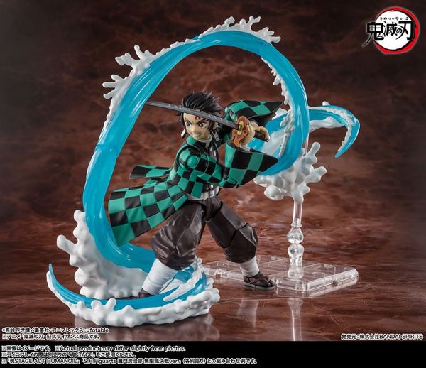 S.H.Figuarts Tanjiro Kamado & Giyu Tomioka Water Breathing Effect Part SET Demon Slayer Kimetsu no Yaiba | BANDAI SPIRITS Figure