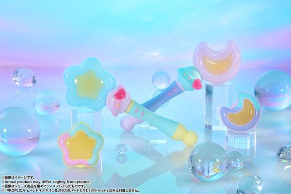 PROPLICA Moontto NeoNeon & Glass Heart Dream Pact Set Magical Sisters LuluttoLilly | BANDAI SPIRITS Goods