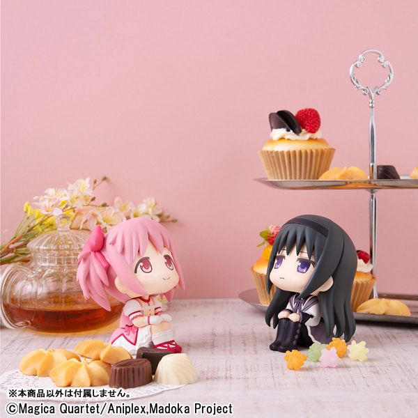LookUp Homura Akemi Puella Magi Madoka Magica | MegaHouse Figure