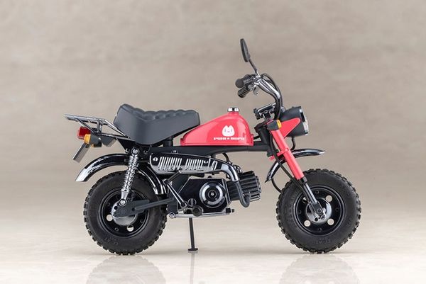 Megami Device PUNI MOFU Racing Mao with Honda Z50J-1 Monkey Plastic Model Kit