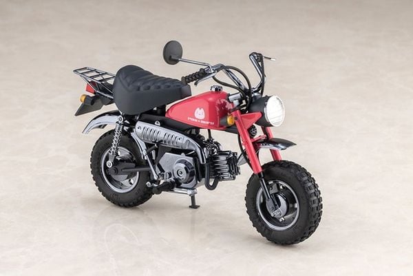 Megami Device PUNI MOFU Racing Mao with Honda Z50J-1 Monkey Plastic Model Kit