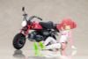 Megami Device PUNI MOFU Racing Mao with Honda Z50J-1 Monkey Plastic Model Kit