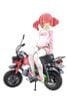 Megami Device PUNI MOFU Racing Mao with Honda Z50J-1 Monkey Plastic Model Kit
