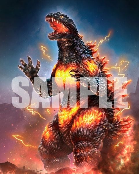 PLAfig. No.PF-06 Burning Premium Godzilla Plastic Model - 