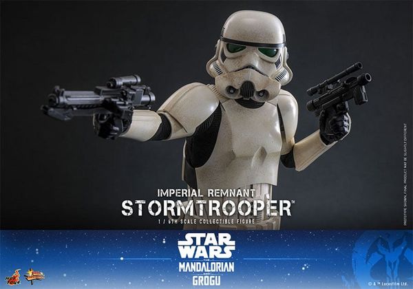 Movie Masterpiece Imperial Remnant Stormtrooper 1/6 Scale Figure - Star Wars The Mandalorian | Hot Toys Figure