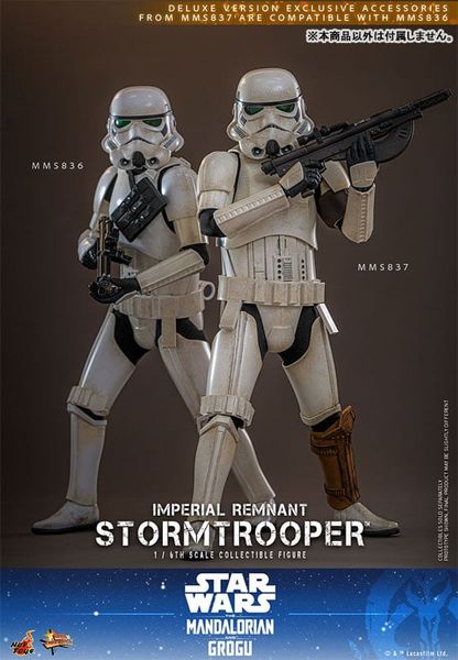 Movie Masterpiece Imperial Remnant Stormtrooper 1/6 Scale Figure - Star Wars The Mandalorian | Hot Toys Figure