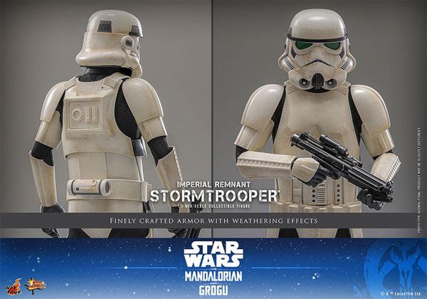 Movie Masterpiece Imperial Remnant Stormtrooper 1/6 Scale Figure - Star Wars The Mandalorian | Hot Toys Figure