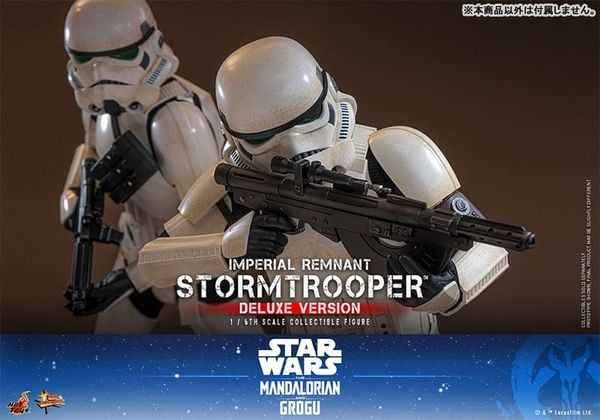 Movie Masterpiece Imperial Remnant Stormtrooper Deluxe Edition 1/6 Scale Figure - Star Wars The Mandalorian | Hot Toys