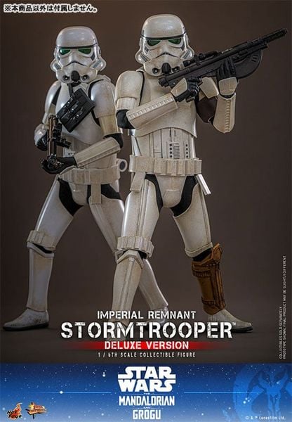Movie Masterpiece Imperial Remnant Stormtrooper Deluxe Edition 1/6 Scale Figure - Star Wars The Mandalorian | Hot Toys