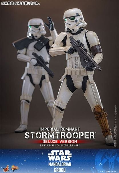Movie Masterpiece Imperial Remnant Stormtrooper Deluxe Edition 1/6 Scale Figure - Star Wars The Mandalorian | Hot Toys