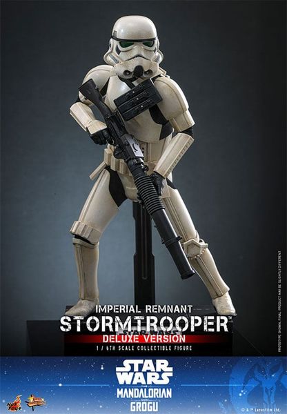 Movie Masterpiece Imperial Remnant Stormtrooper Deluxe Edition 1/6 Scale Figure - Star Wars The Mandalorian | Hot Toys