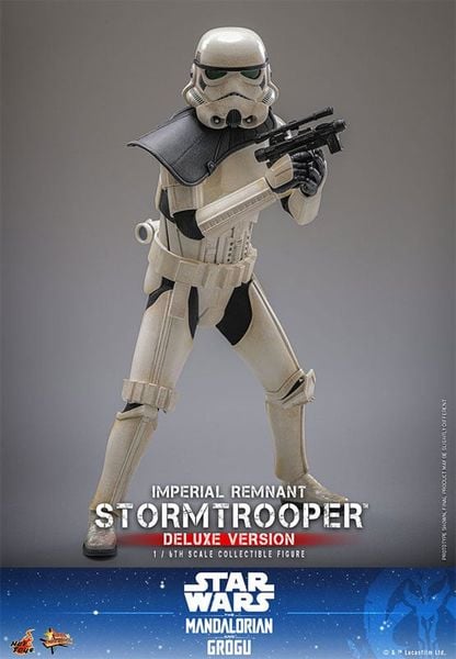 Movie Masterpiece Imperial Remnant Stormtrooper Deluxe Edition 1/6 Scale Figure - Star Wars The Mandalorian | Hot Toys