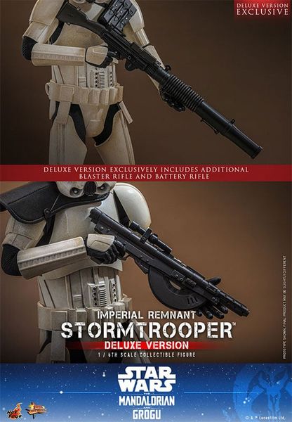 Movie Masterpiece Imperial Remnant Stormtrooper Deluxe Edition 1/6 Scale Figure - Star Wars The Mandalorian | Hot Toys