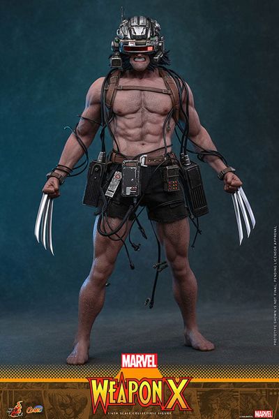 Comic Masterpiece Weapon X 1/6 - Marvel Comics | Hot Toys Figure