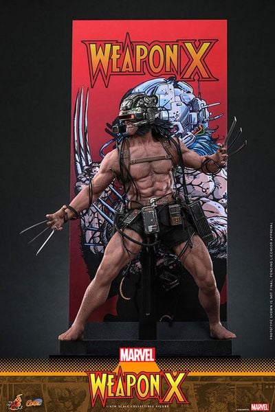 Comic Masterpiece Weapon X 1/6 - Marvel Comics | Hot Toys Figure