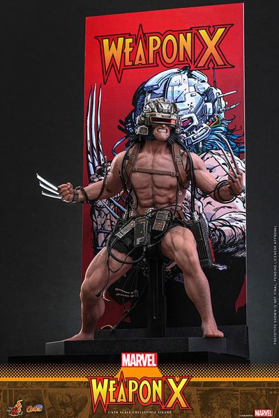 Comic Masterpiece Weapon X 1/6 - Marvel Comics | Hot Toys Figure