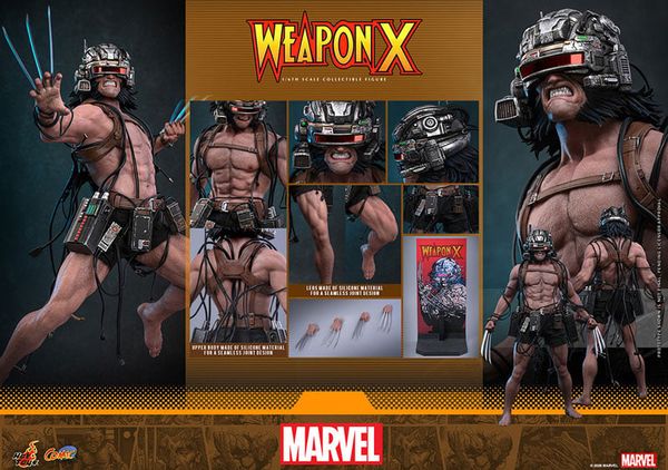 Comic Masterpiece Weapon X 1/6 - Marvel Comics | Hot Toys Figure