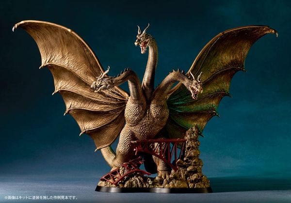 ARTPLA SCULPTURE WORKS King Ghidorah Re Imagination - Godzilla Series | Kaiyodo Plastic Model