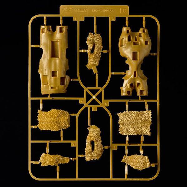 ARTPLA SCULPTURE WORKS King Ghidorah Re Imagination - Godzilla Series | Kaiyodo Plastic Model