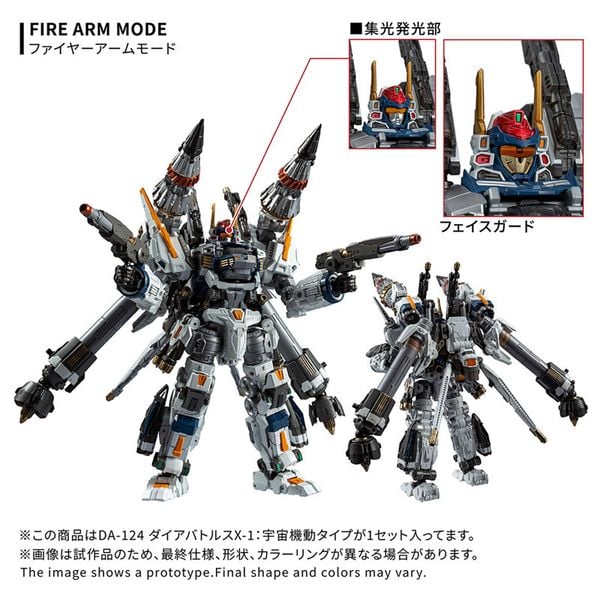 Diaclone DA-124 Dia Battles X-1 Uchuu Kidou Type - Diaclone | Takara Tomy Figure