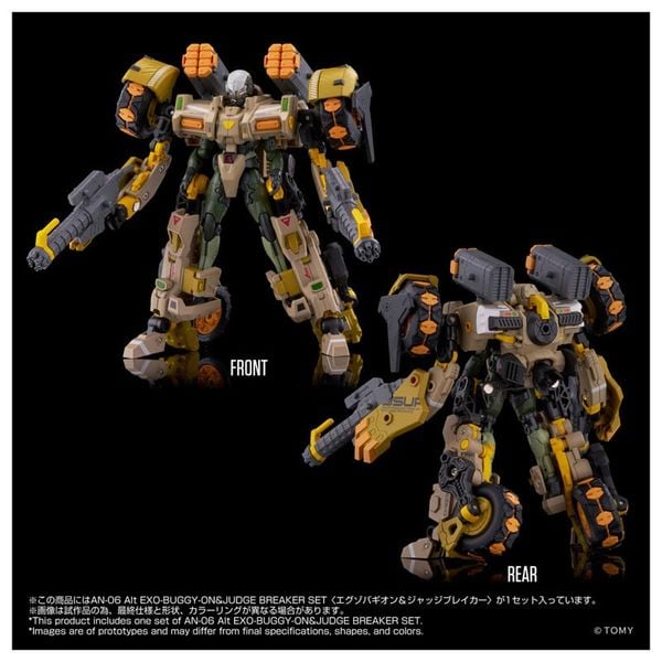 Altered Nano AN-06 Alt EXO BUGGY ON JUDGE BREAKER SET - Altered Nano | Takara Tomy Action Figure