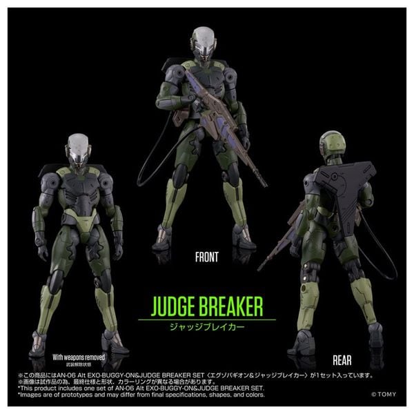 Altered Nano AN-06 Alt EXO BUGGY ON JUDGE BREAKER SET - Altered Nano | Takara Tomy Action Figure