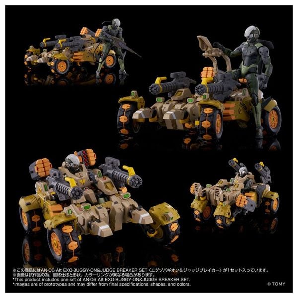 Altered Nano AN-06 Alt EXO BUGGY ON JUDGE BREAKER SET - Altered Nano | Takara Tomy Action Figure