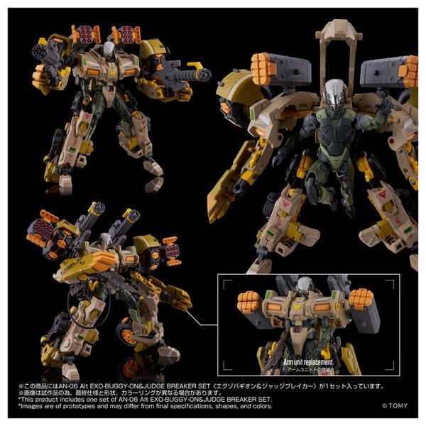 Altered Nano AN-06 Alt EXO BUGGY ON JUDGE BREAKER SET - Altered Nano | Takara Tomy Action Figure